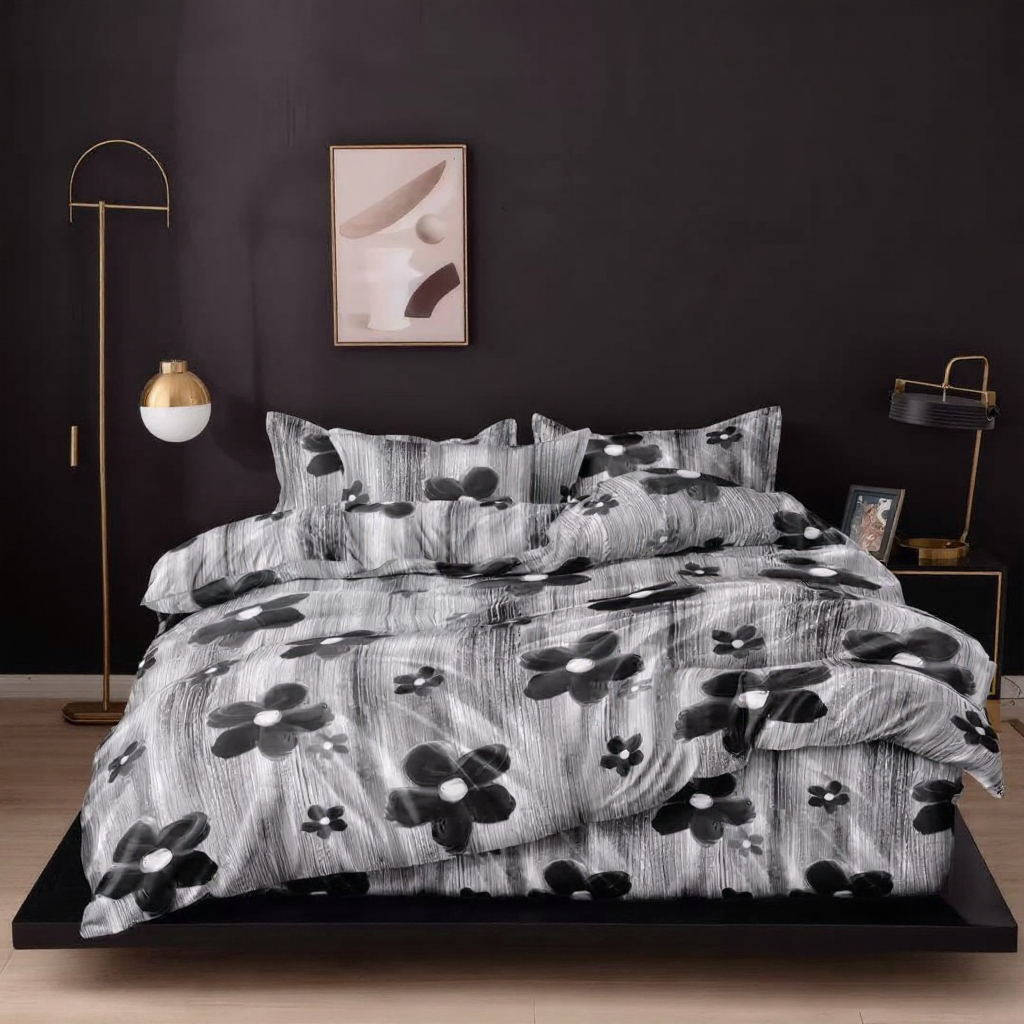 Lenjerie de pat bumbac satinat - gama Luxury - 4 piese