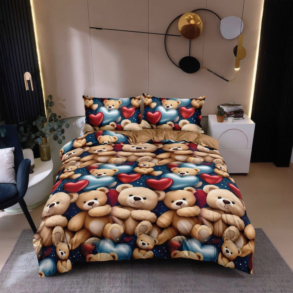 Lenjerie de pat Luxury - bumbac satinat - 4 piese